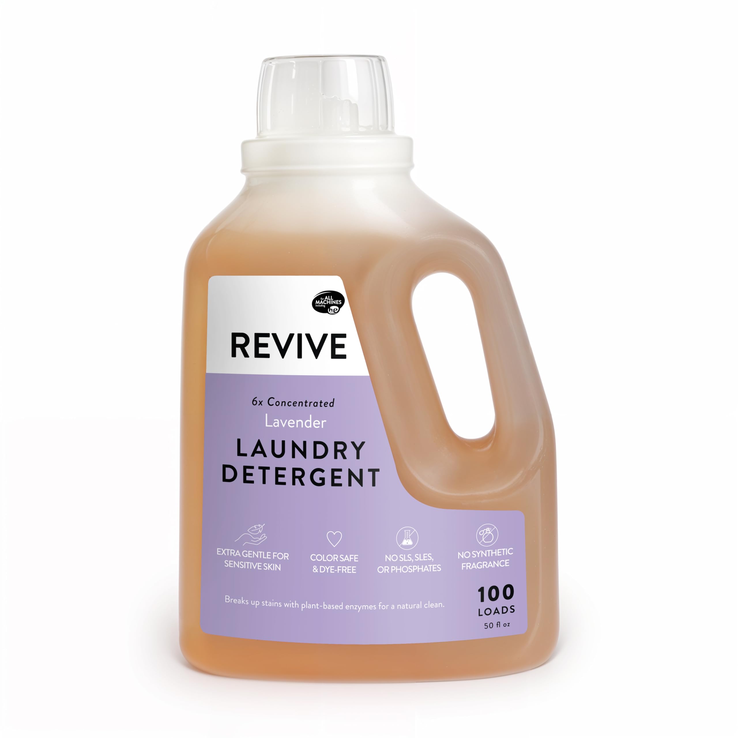 Amazon.com: Lavender Liquid Laundry Detergent 50oz by REVIVE